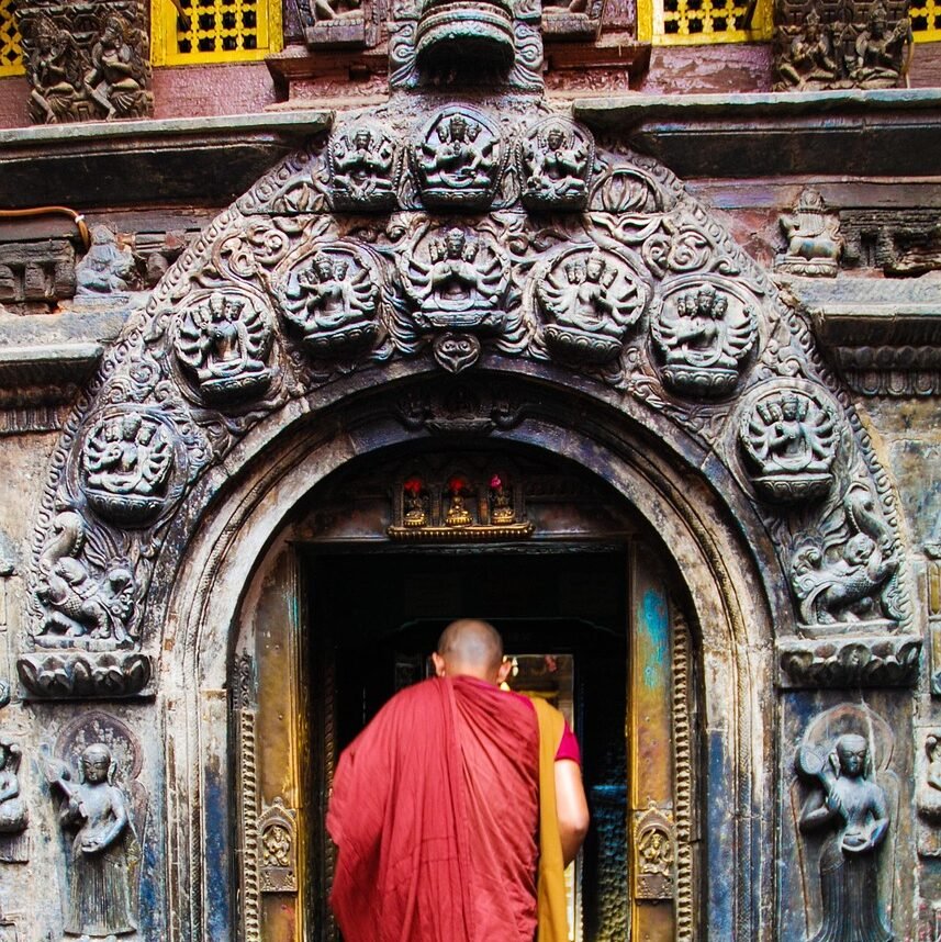 monk, nepal, buddhism, religion, temple, nepal, nepal, nepal, nepal, nepal